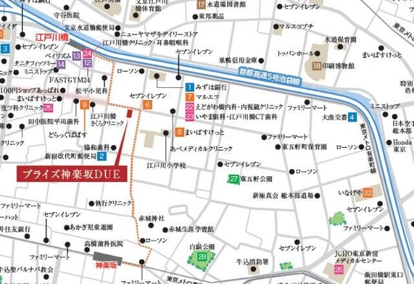 ブライズ神楽坂DUEの物件内観写真